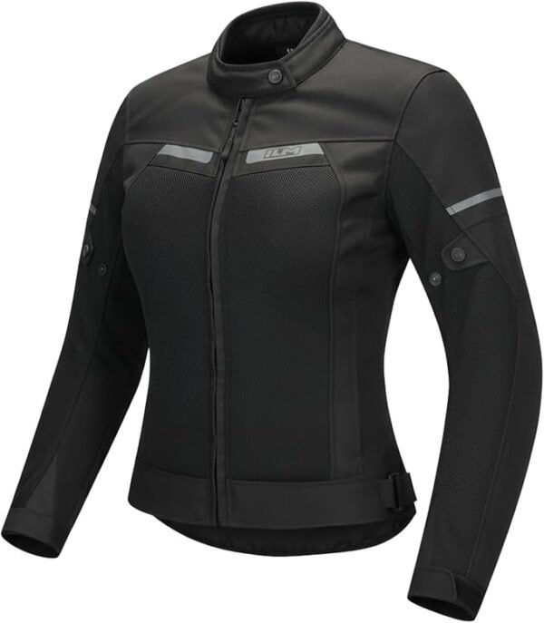 ILM Women Motorcycle Jacket with Armor CE Moto Jacket All Season JM4